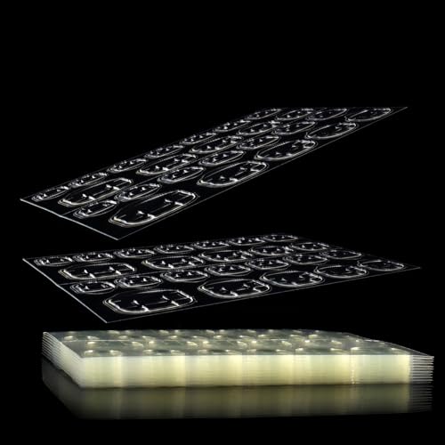 Laza 240pcs Thin Breathable Adhesive Tabs Super Sticky Nail Glue Stickers - size: Clear 240 Pcs