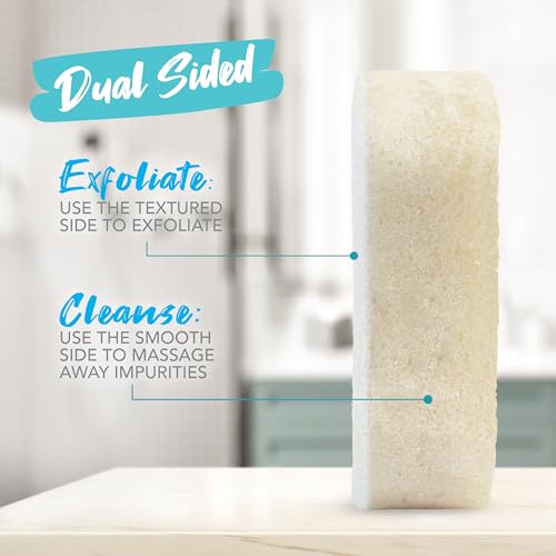 Spongables Pedi Scrub Foot Exfoliating 20+ Wash Sponge, Pina Colada, 1 Count - color: Pina Colada, size: 1 Count (Pack of 1)