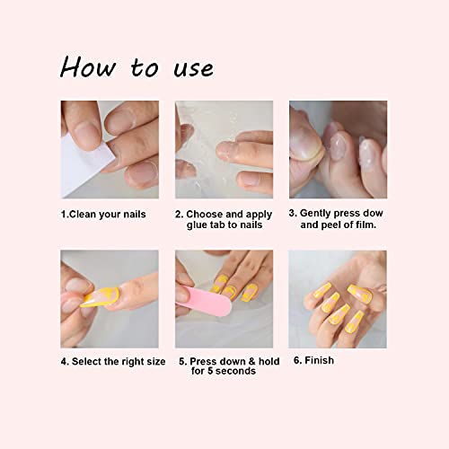 120Pcs Natural Nude Pink White French Press on Nails Square Fake Nail, Full Cover Glossy 5 Designs False Nails Acrylic Glue on Nails with 5 Sheets Adhesive Tabs for Women Girls Finger Christmas Nails - color: Natural Nude Pink Square