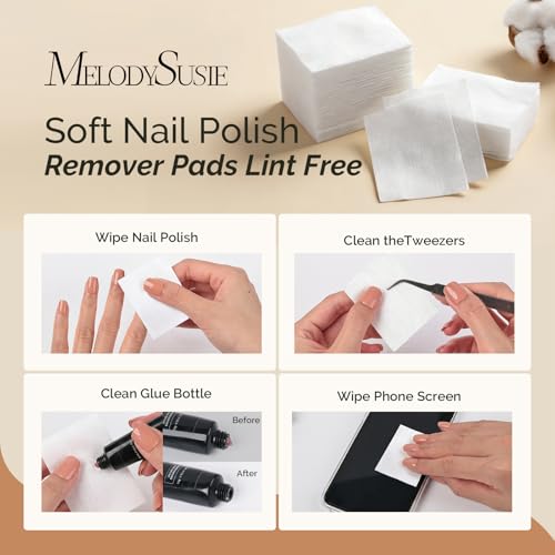 MelodySusie 6PCS Nail Polish Gel Remover Tools Kit with Nail Clips - size: 6pcs