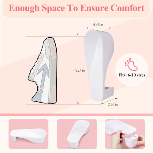 Toe Nail Soaking Bowl for Remover: Soak Off Gel Polish Nail Remover Kit - color: White
