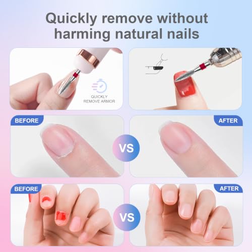3/32'' 10Pcs Nail Drill Bits Set Diamond for Electric Nail File Kit - color: 10Pcs Flame Diamond Bits Sets