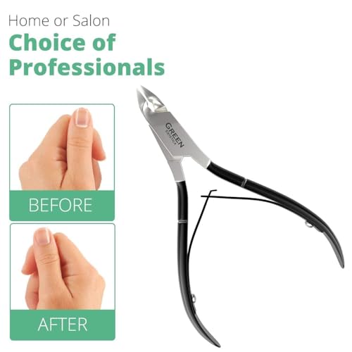 1piece Cuticle Trimmer Nipper 9 Color (Black) - color: Black