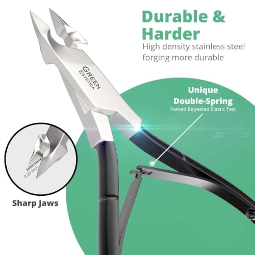 1piece Cuticle Trimmer Nipper 9 Color (Black) - color: Black