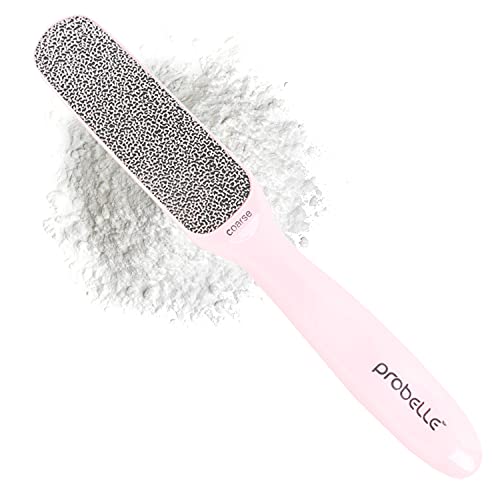 Probelle Double Sided Nickel Foot File Callus Remover, Pink - color: Pink
