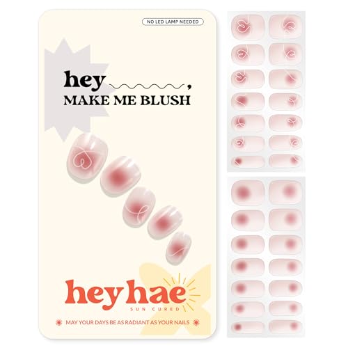 Heyhae Semi Cured Gel Nail Strips - Hey, Make Me Blush - color: Hey, Make Me Blush