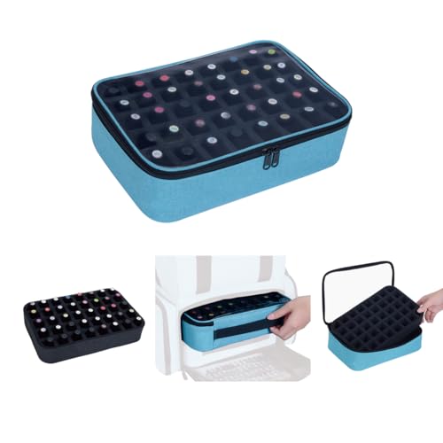 2 Pcs Small Clear Nail Polish Organizer Holds 80 Bottles Nail,Green - color: Green-2pcs