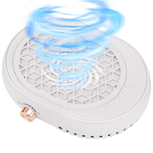 Nail Dust Collector for Nail Tech,Compact Vacuum Cleaner Turbo Fan Quiet & Powerful Suction Filing Debris Extractor for Acrylic Nail Polishing,Reusable Filter,Must Have Nails Art Tools & Accessories