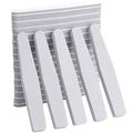 20Pcs Nail Buffer Block Sponge Washable Double Sided 100/180 Sanding Buffing Files (Gray) - color: Gray