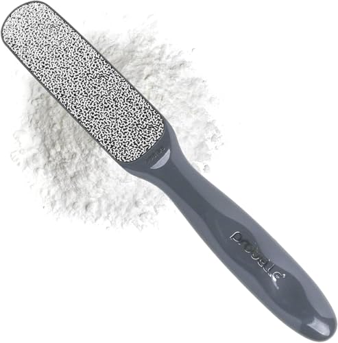 Probelle Double Sided Nickel Foot File Callus Remover, Dark Grey - color: Dark Grey