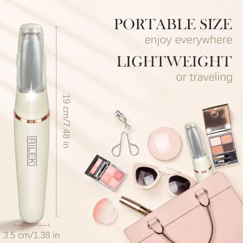 Upgraded Electric Foot Callus Remover, IRILEKI Callus Removers for Feet, Pedicure Tools for Feet, Rechargeable Portable Foot File Pedicure Tools, Foot Care for Dead Skin, for Feet & Hands (Beige) - color: Beige
