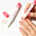 Nail Polish Corrector Pen with 3 Replaceable Tips, Professional Manicure Cleanup Tool for Quick Nail Art Mistakes