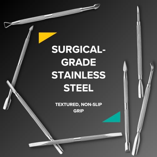 Rui Smiths Rui Smiths Cuticle Pusher Dual Ended Stainless Steel Tool