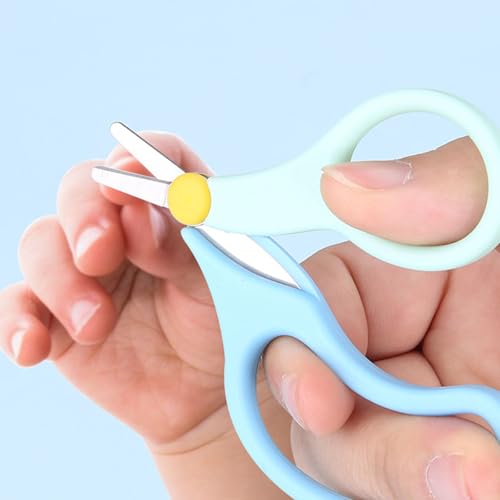 2Pcs Baby Nail Clippers, Safe Scissors for Newborns and Toddlers