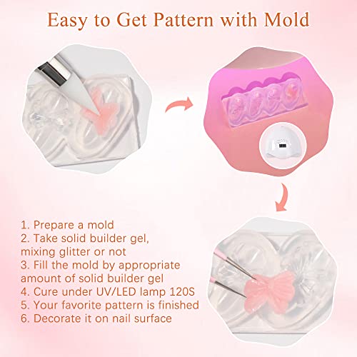 MIZHSE Solid Builder Gel for Nails, Nude Pink Non-Sticky Sculpting Gel, 3D Nail Art Building Carving Modeling Hard Nail Extension Soak Off UV/LED Nail Art Salon Home DIY 15g - color: 15g Nude