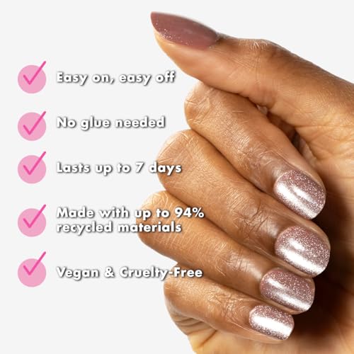 Olive & June Effects Super Stick Press-On Nails, Shacket Velvet - color: Shacket Velvet (Pack of 1)