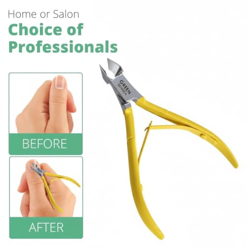 1piece Cuticle Trimmer Nipper 9 Color (Yellow) - color: Yellow