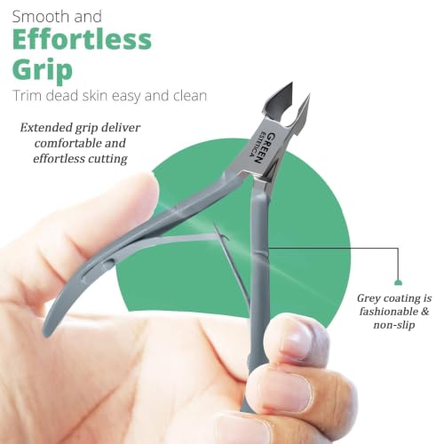 1piece Cuticle Trimmer Nipper 9 Color (Gray) - color: Gray Nipper - Pack 1