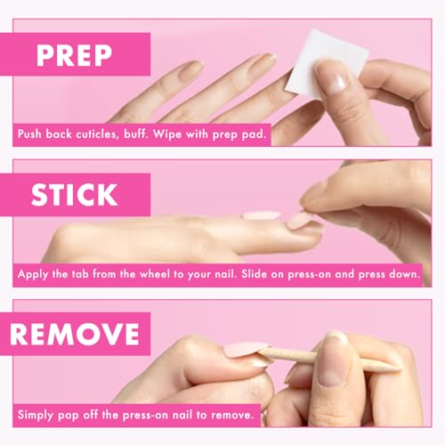 Olive & June Effects Super Stick Press-On Nails, Shacket Velvet - color: Shacket Velvet (Pack of 1)