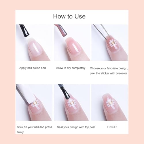 3D Gold Silver Star Moon Sun Nail Boho Baroque Celestial Nail Stickers - color: Color 11