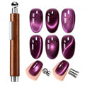 AZUREBEAUTY 4-in-1 Cat Eye Nail Magnet Pen - size: 1 Count (Pack of 1)