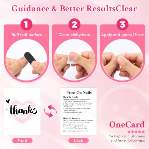 20 Sets 7-in-1 Press On Nail Prep Kit, Nail Prep Application Disposable Kit - color: Black