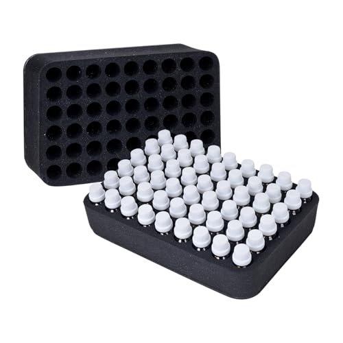 Essential oils Organizer Holder Foam Pad with Slots - color: Black 54