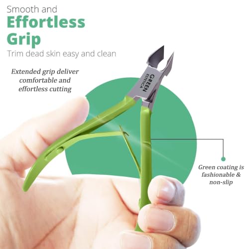 1piece Cuticle Trimmer Nipper 9 Color (Green) - color: Green Nipper - Pack 1
