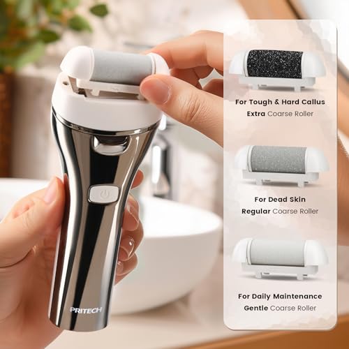 Electric Foot Callus Remover Rechargeable Pedicure Tool for Cracked Heels