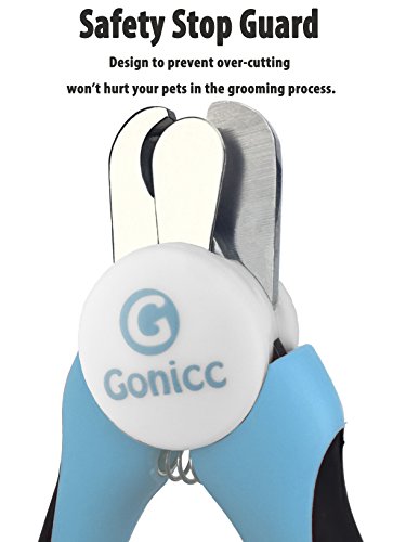 gonicc Professional Pet Nail Clippers & Trimmer for Medium Small Dogs Cats - size: For Medium to Small Dogs