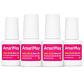 Nail Glue for Press On Nails, 8ml *4, Nail Tips & Acrylic Nails Nail Bond, Brush On Glue for Press Ons, Tips & Acrylics - Long Lasting, Maximum Strength, Mess-Free Application
