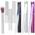 7 PCS Glass Nail File Kit Glass Files for Nails Etched