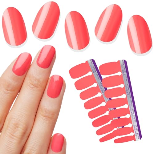 Color Street - Peach Tea - 16 Double-Ended Nail Polish Strips - color: Peach Tea