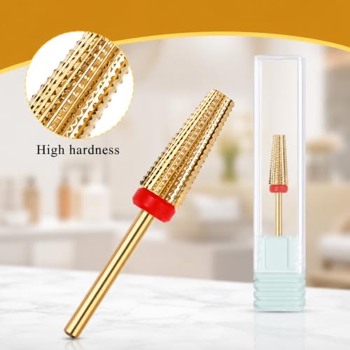 5 In 1 Nail Drill Bits Set, Carbide Nail Drill Bits For Cuticle