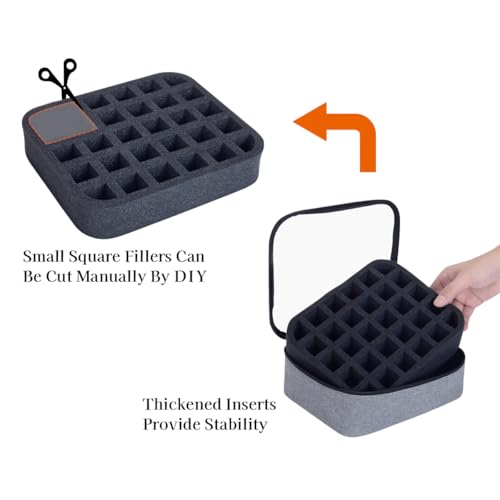 Small Clear Nail Polish Organizer Holds 30 bottles(15ml-0.5fl.oz) Nail Polish Case Multifunctional Nail Polish Bag organizer, Cosmetic Travel Makeup Cases for Women Grey - color: Grey, size: 1Pcs-30 bottles