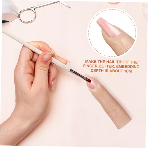 Prosthetic Finger Tips Fake Finger Model Nail Art Finger Practice Hand Tool