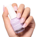 GELLEN Clear Nail Polish Ridge Filling Base Coat, No Light Needed,HEMA Free - color: Clear Lavender Purple Tint