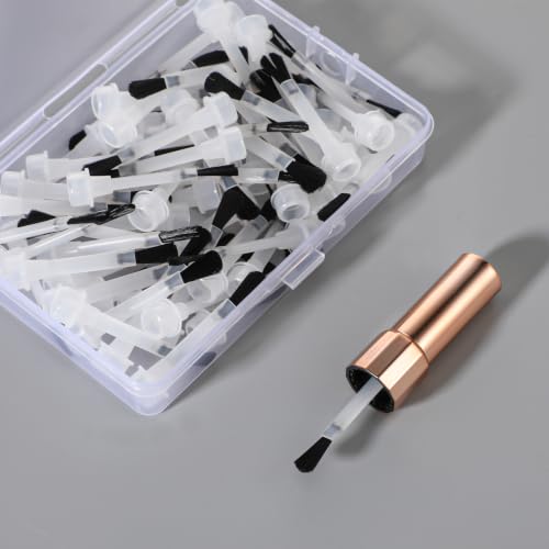 66Pcs Replacement Nail Polish Brush, Disposable Nail Polish Brush