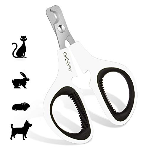 Pet Nail Clippers, Cat & Kitten Claw Nail Clipper Safe Sharp Trimmer - color: Black