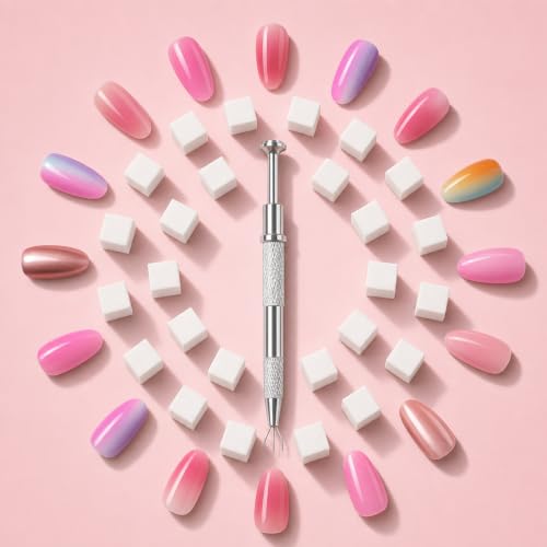 1000Pcs Mini Nail Sponges for Ombre Gradient Art