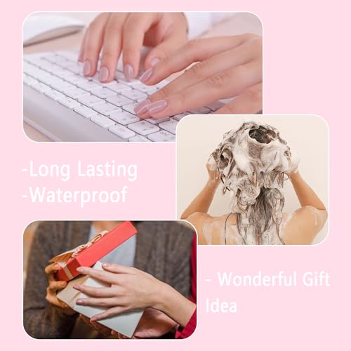 Allstarry 288pcs (12 Sheets) Nail Adhesive Tabs Large Size Glue Tabs - size: Large Size (288pcs)