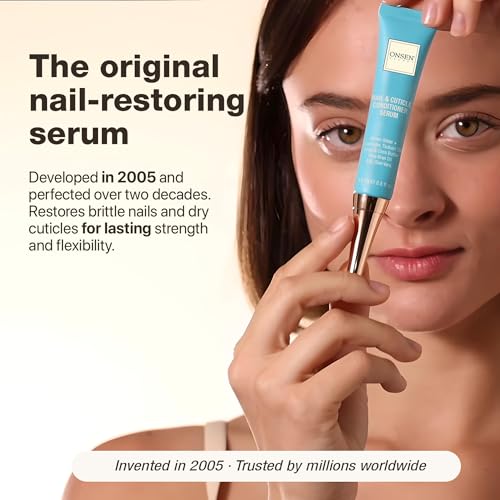 ONSEN Nail & Cuticle Cream Treatment w/Japanese Tsubaki, Jojoba & Lavender Oil, Shea Butter – Strengthens Nails, Softens Cuticles - Daily Repair Care (2 Count/15 ml) - size: 0.5 Fl Oz (Pack of 2)