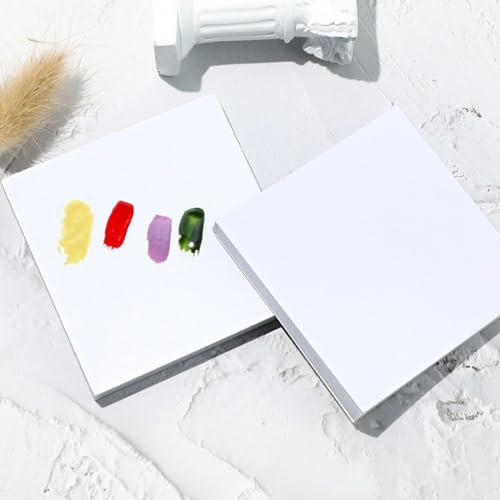 100 Sheets Disposable Nail Polish Palette Paper Nail Art Mixing Palette Papers Portable Waterproof Nail Art Makeup Palette Nail Gel Mixing Tool with Nail Palette Stirring Rod (100pcs) - color: 100pcs