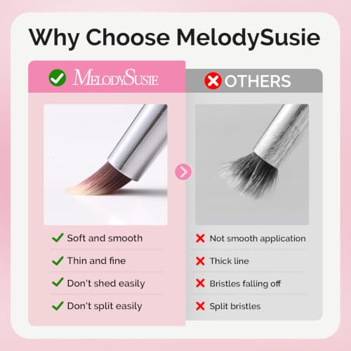 MelodySusie 6Pcs Ombre Nail Brushes - size: 6 Pcs - Ombre