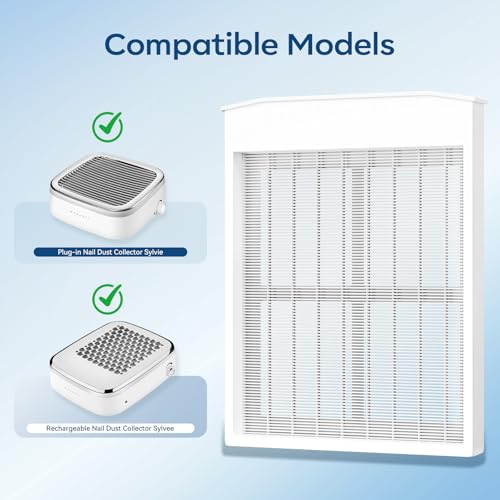 Makartt Nail Dust Collector Filter: G4 High-Efficiency Reusable Filter - color: Nail Dust Collector Filter-SYLVIE & SYLVEE
