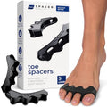 Spacer Mobility Toe Spacer, 5-Loop Silicone Toe Separators for Men & Women - size: 5-Loop