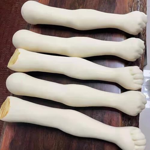 2 MM Professional Silicone Tattoo Practice Arm-Realistic Fake Skin,1:1 Simulation Arm, Store Decoration, for Tattoo Beginners and Artists(WHITE)