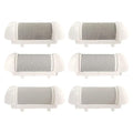6 Pack Replacement Coarse Roller Head for Electric Callus Remover, Foot File Pedicure Tools Refill Rollers for Feet Pedicure Kit (6pcs Different Coarse) - style: 6pcs Different Coarse-