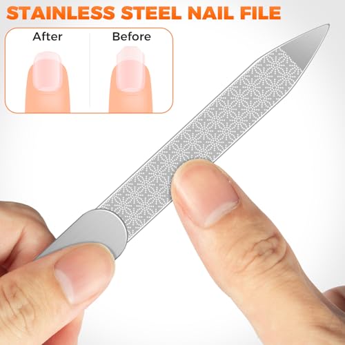 Straight Toenail Clippers for Thick Toenails for Seniors - color: Black Straight Blade