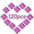 Fuchsia Pink Gold Leaf Sheets, 120 Sheets for Resin Art - color: Fuchsia Pink